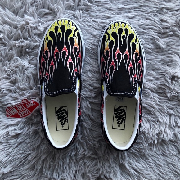 Vans Mash Up Flames Classic Slip-On 🔥 - Picture 7 of 8